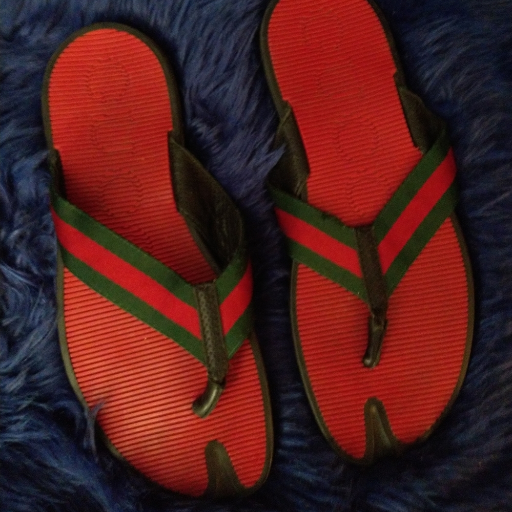 Vintage Gucci strap sandals size 45-46 mens euro